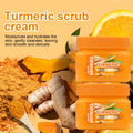 Turmeric Nourishing Scrub 280g-Infused with natural turmeric extract and moisturizing ingredients. Gently exfoliates while deeply hydrating the skin, leaving it smooth, supple, and radiant.