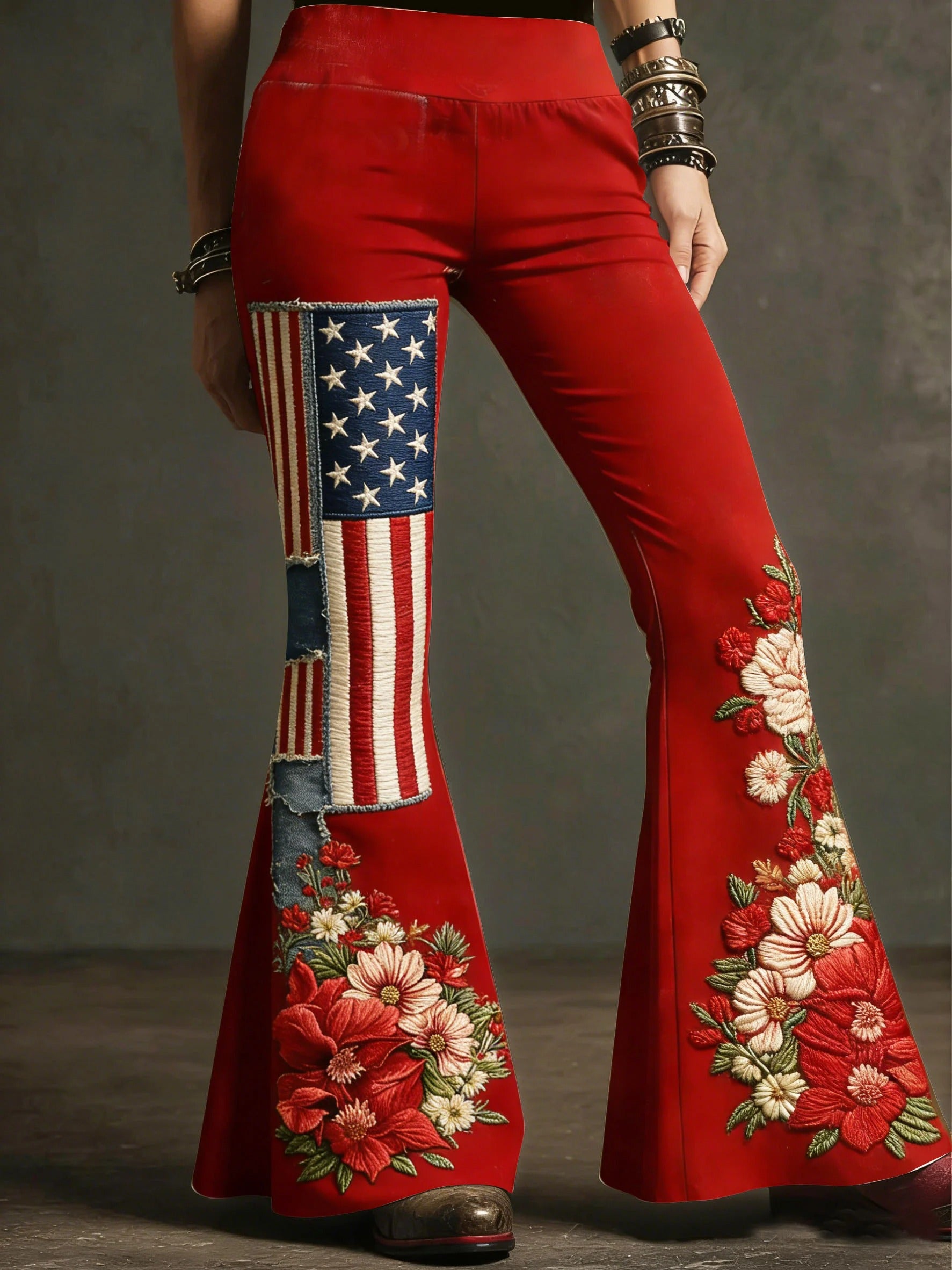 Ladies' Casual 250Th Anniversary Celebration Speaker Pants For The Founding Of The United States