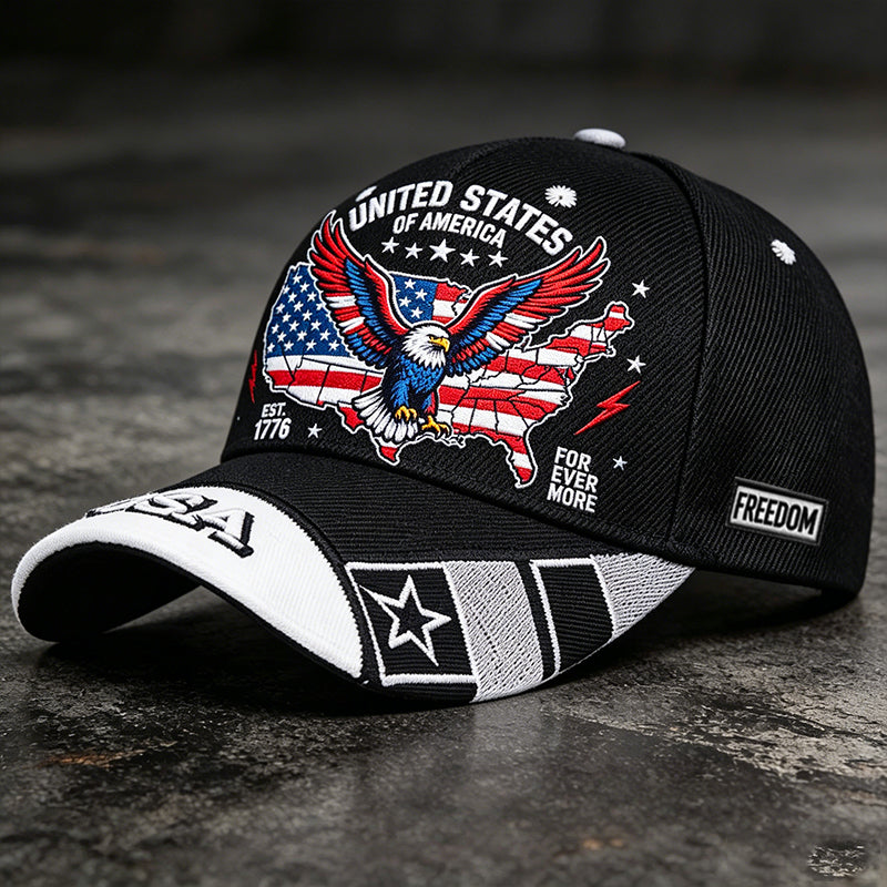 Unisex 250th Anniversary Art Print Casual Baseball Cap