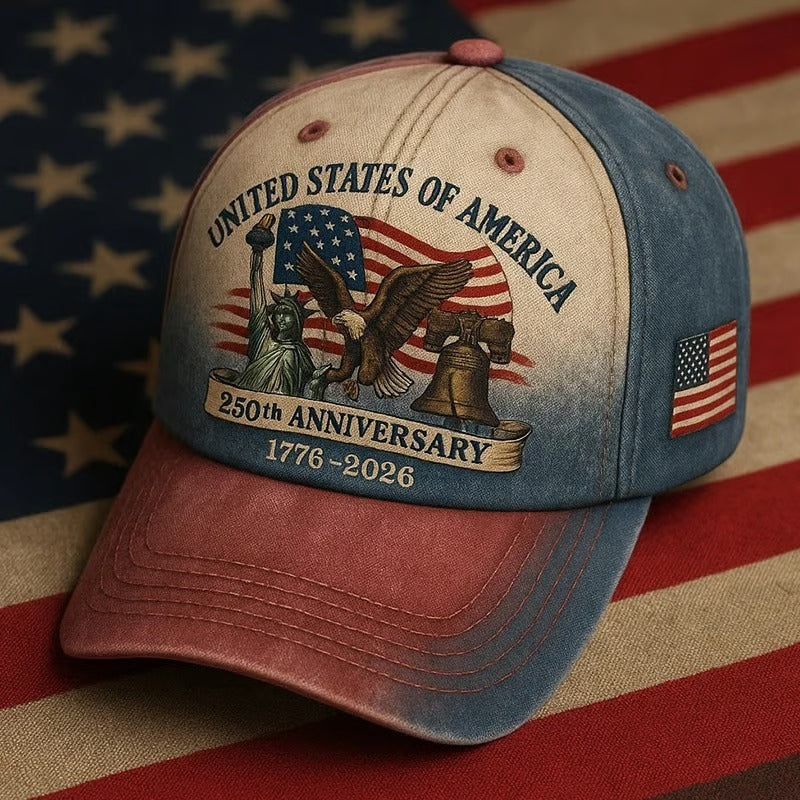 Commemorating The 250Th Anniversary Of The Founding Of The United States Personalized Hat