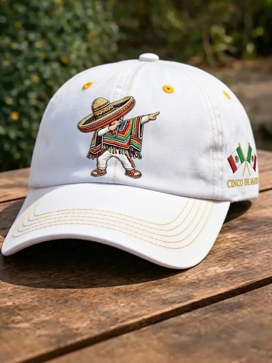 Unisex  Retro Mexican Cinco De Mayo  Baseball Cap