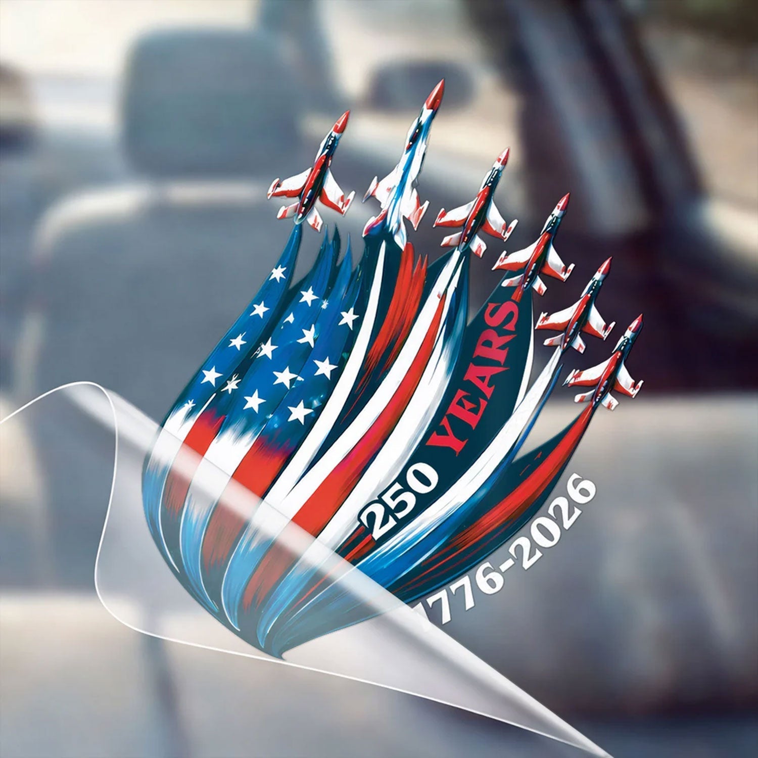🔥 LIMITED TIME OFFER – 250th Anniversary Golden Eagle Patriotic Decal