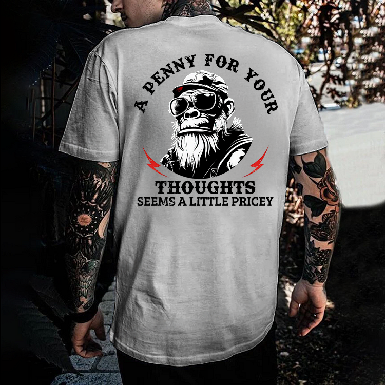 A Penny For You Printed Men's T-shirt