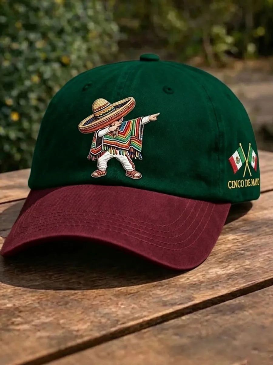 Unisex  Retro Mexican Cinco De Mayo  Baseball Cap