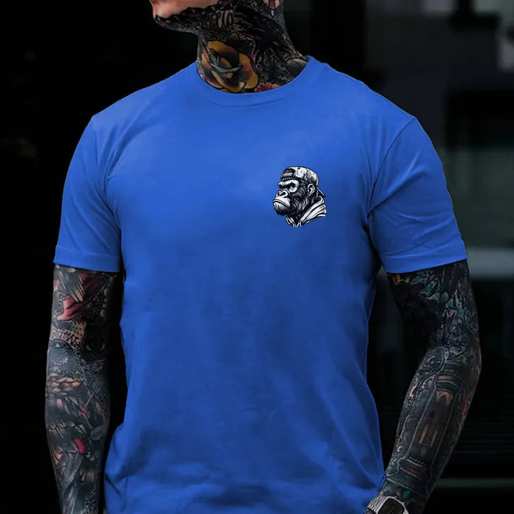 I'm Retired Don't Ask Me To Do Shit Monkey T-shirt