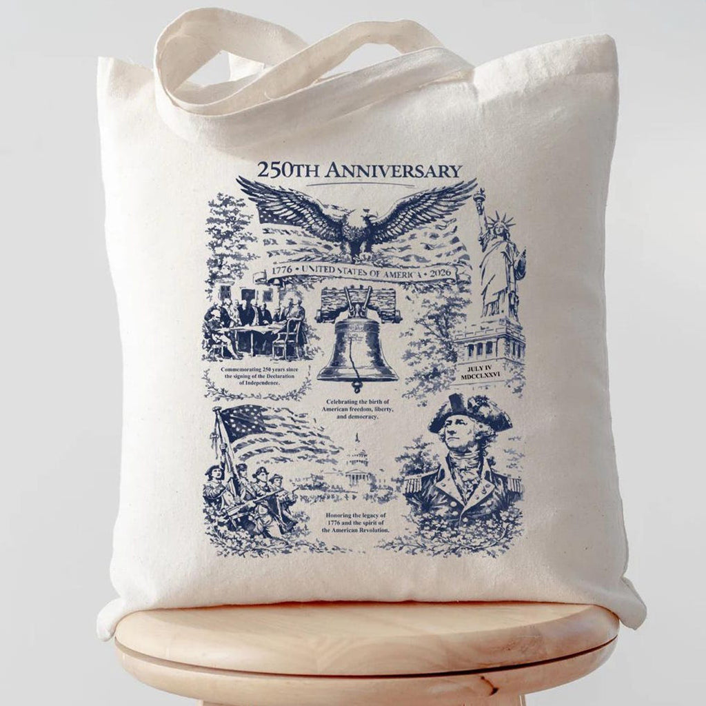 America 250th Anniversary Tote Bag
