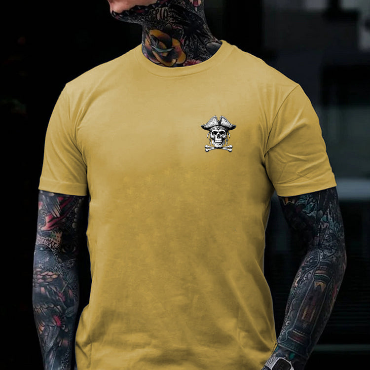 Captain Of The Shit Show  Printed Men's T-shirt