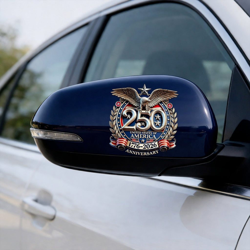 250th Anniversary Decal United States Of America Eagle Patriotic Car Decal