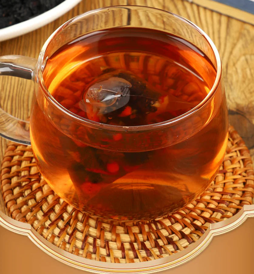 Rejuvenate Your Body and Mind with Ginseng Six Treasure Tea – Set of 50 Teabags  TIPS: Our goods are authentic, with genuine patents, counterfeit must be investigated! Customers please identify our products!