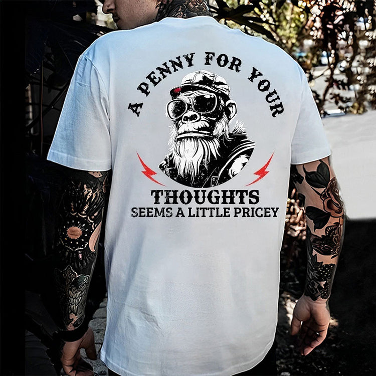 A Penny For You Printed Men's T-shirt