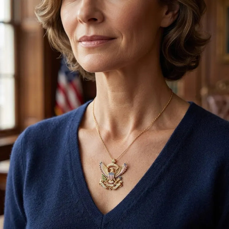 250th Anniversary of American Independence Commemorative Necklace