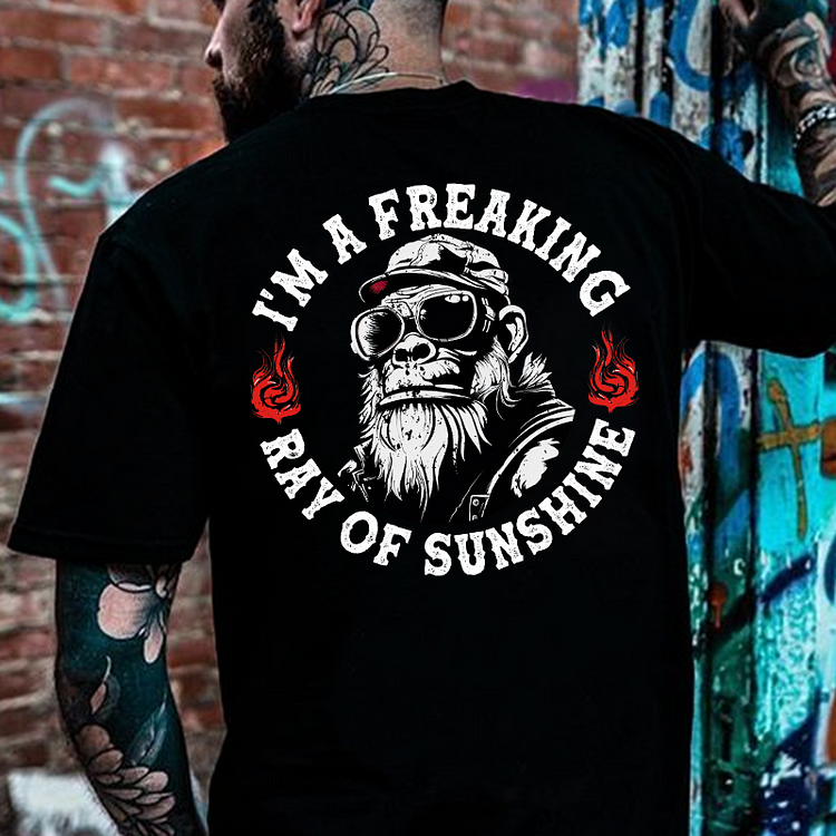 I'm A Freaking Ray Of Sunshine Men's T-shirt