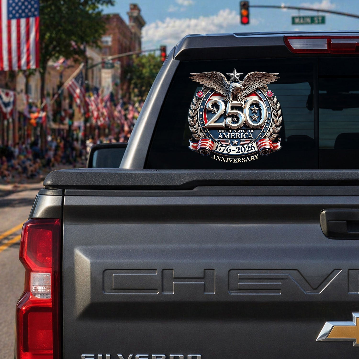 🔥 LIMITED TIME OFFER – 250th Anniversary Decal, United States Of America Eagle Patriotic