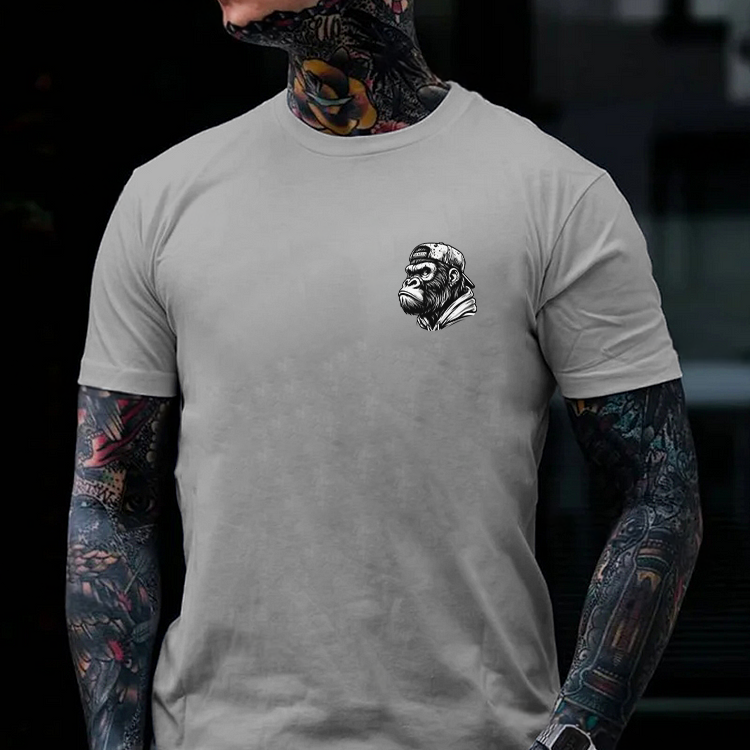 With A Body Like This Who Needs Hair ?Monkey T-shirt