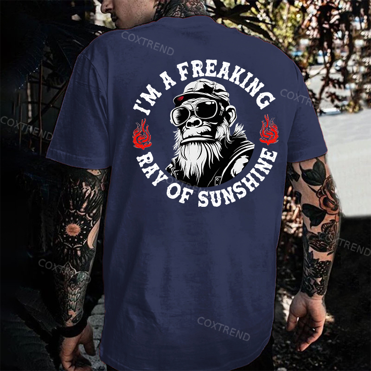 I'm A Freaking Ray Of Sunshine Men's T-shirt
