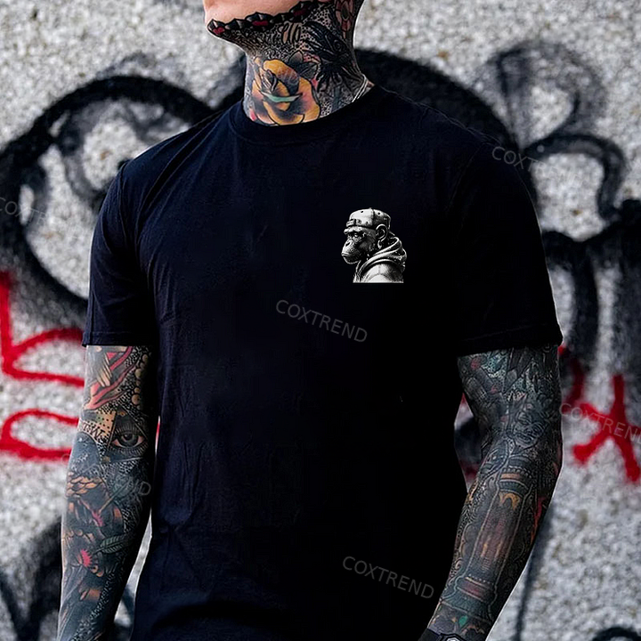 There's A 99% Chance I Don't Care Monkey T-shirt