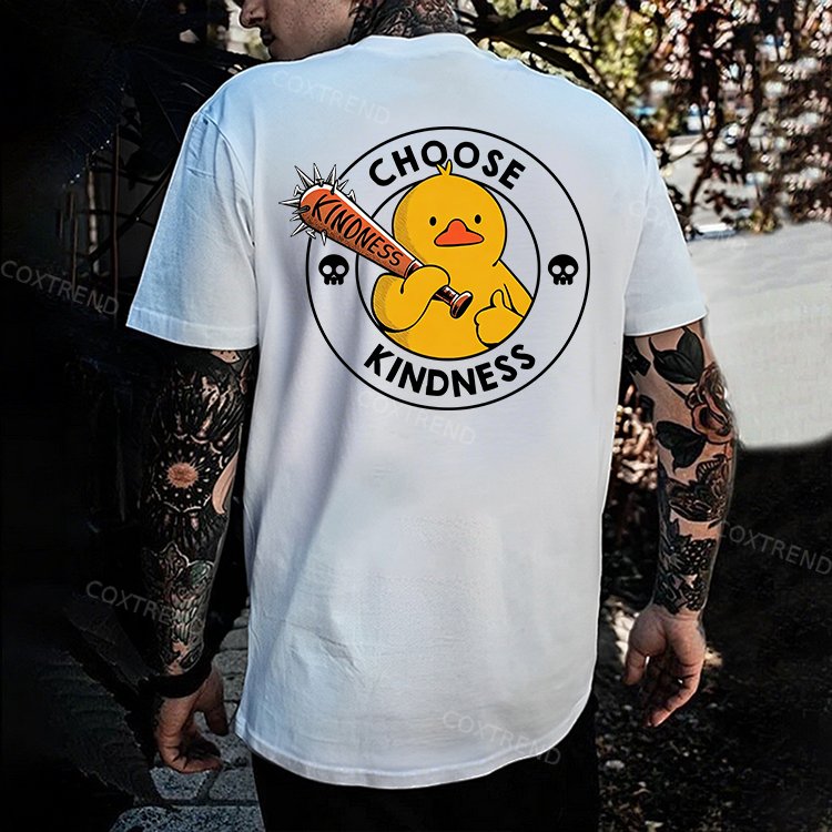 Choose Kindness Printed Men's T-shirt