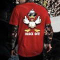 Quack Off Printed Men's T-shirt