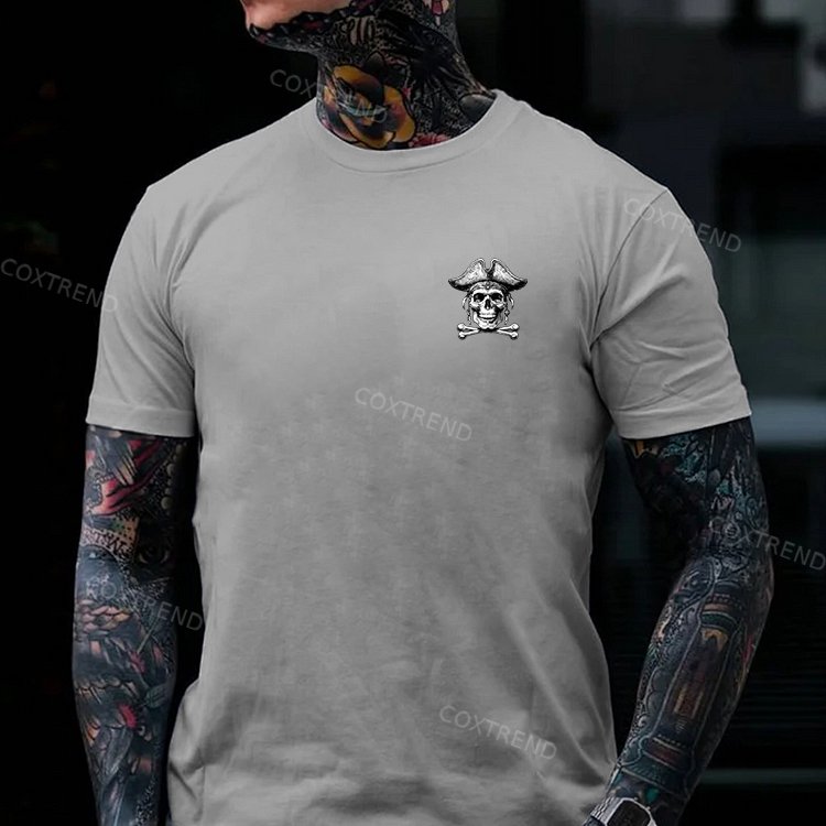 Captain Of The Shit Show  Printed Men's T-shirt