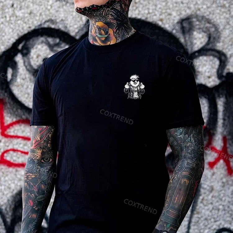 Chicken Fingers Printed Men's T-shirt