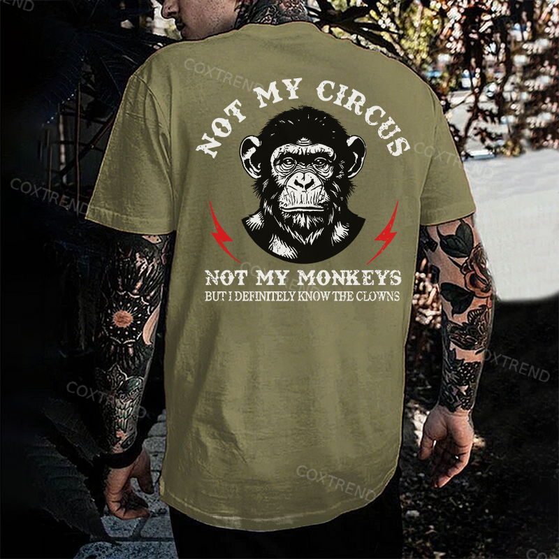 Not My Circus Men's T-shirt