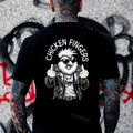 Chicken Fingers Printed Men's T-shirt