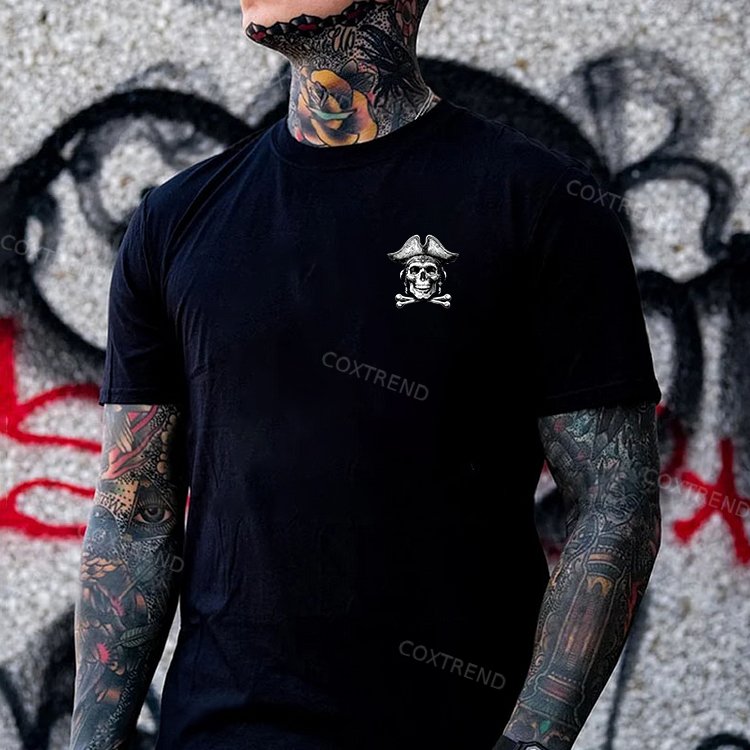 Captain Of The Shit Show  Printed Men's T-shirt