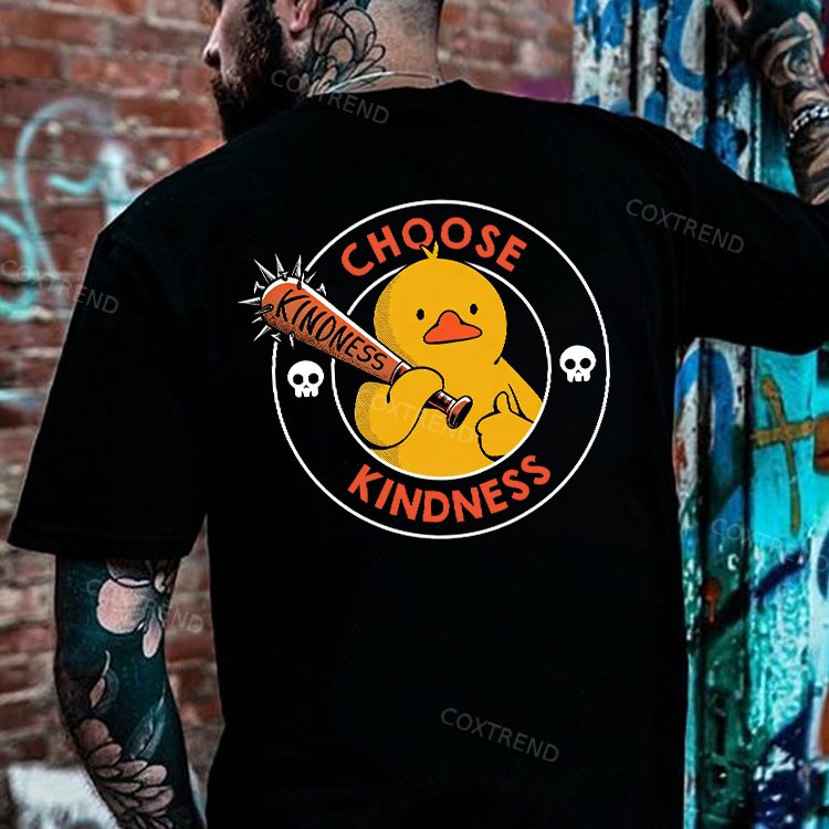Choose Kindness Printed Men's T-shirt