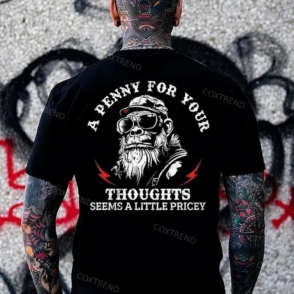 A Penny For You Printed Men's T-shirt