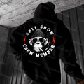 Shit Show Crew Member Printed Men's Hoodie