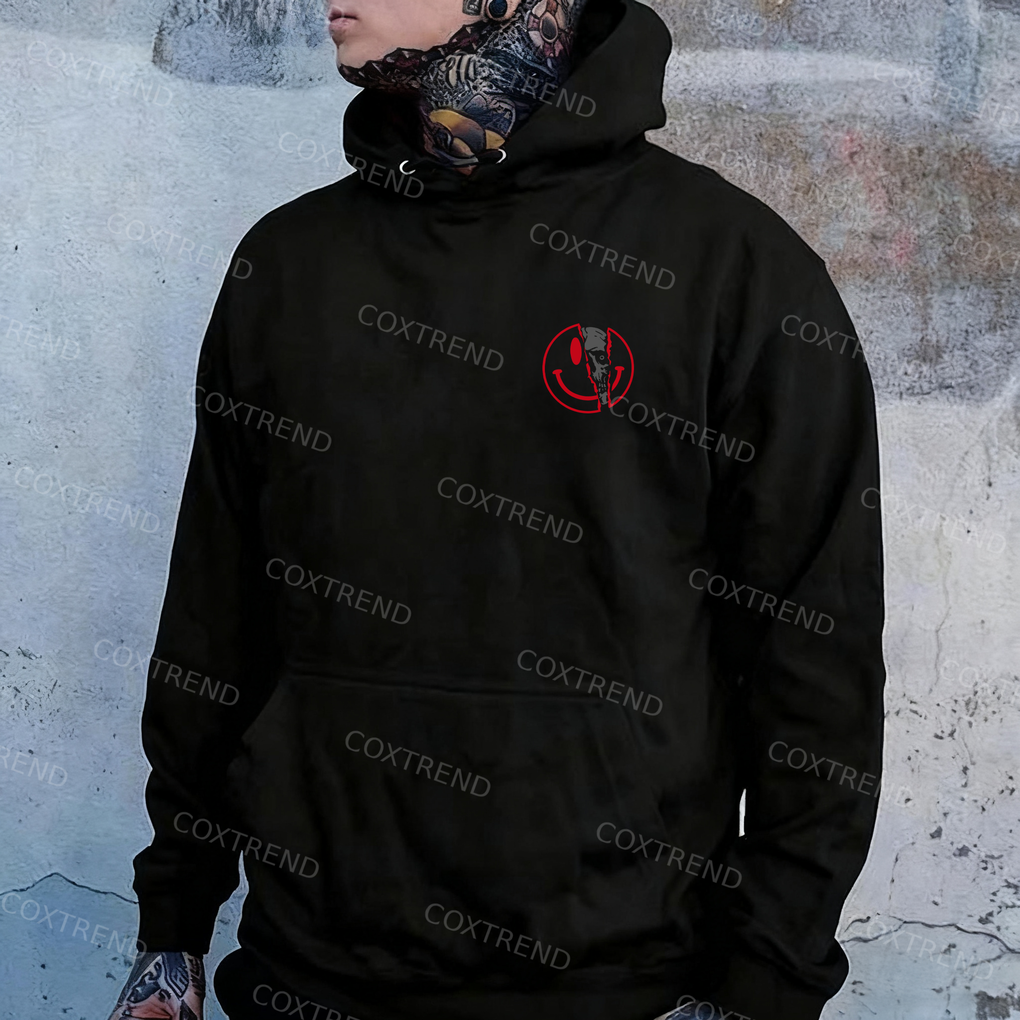 I'm Broken Printed Men's Hoodie
