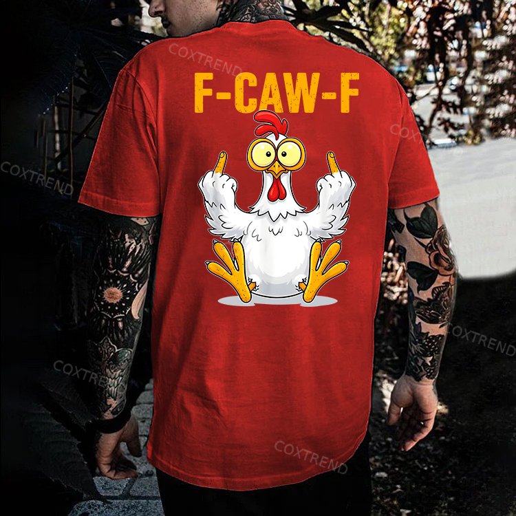F-Caw-F Printed Men's T-shirt