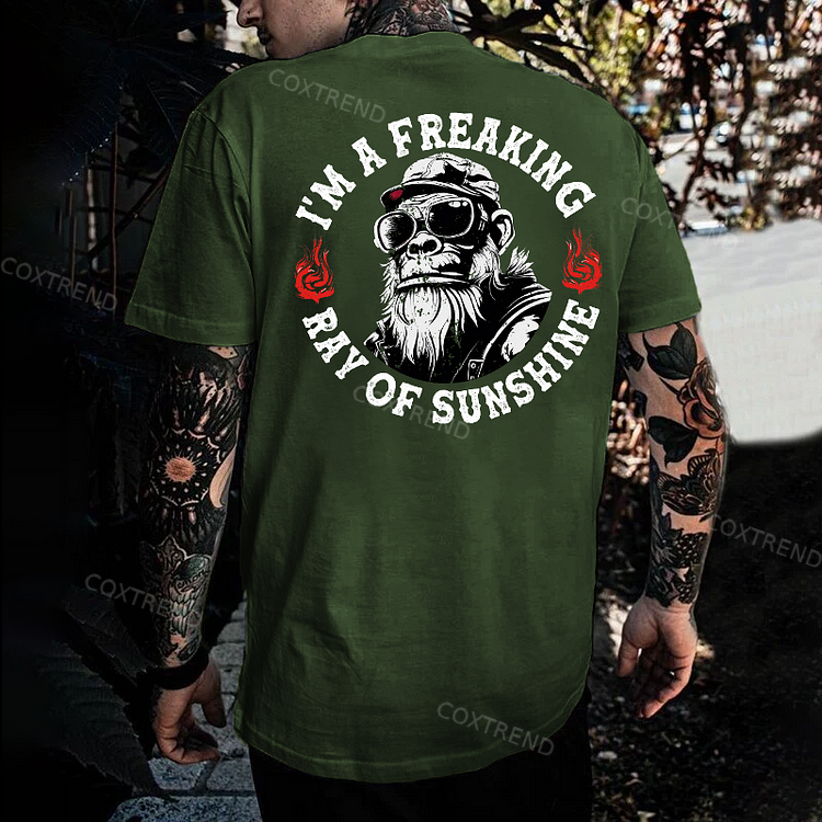 I'm A Freaking Ray Of Sunshine Men's T-shirt