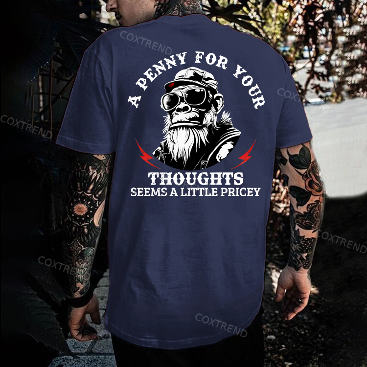 A Penny For You Printed Men's T-shirt