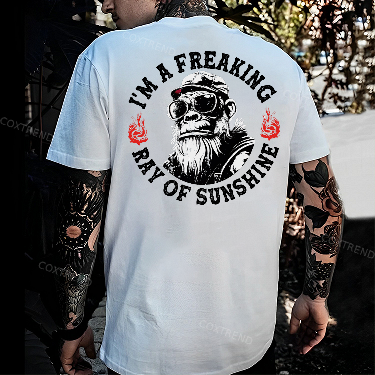 I'm A Freaking Ray Of Sunshine Men's T-shirt