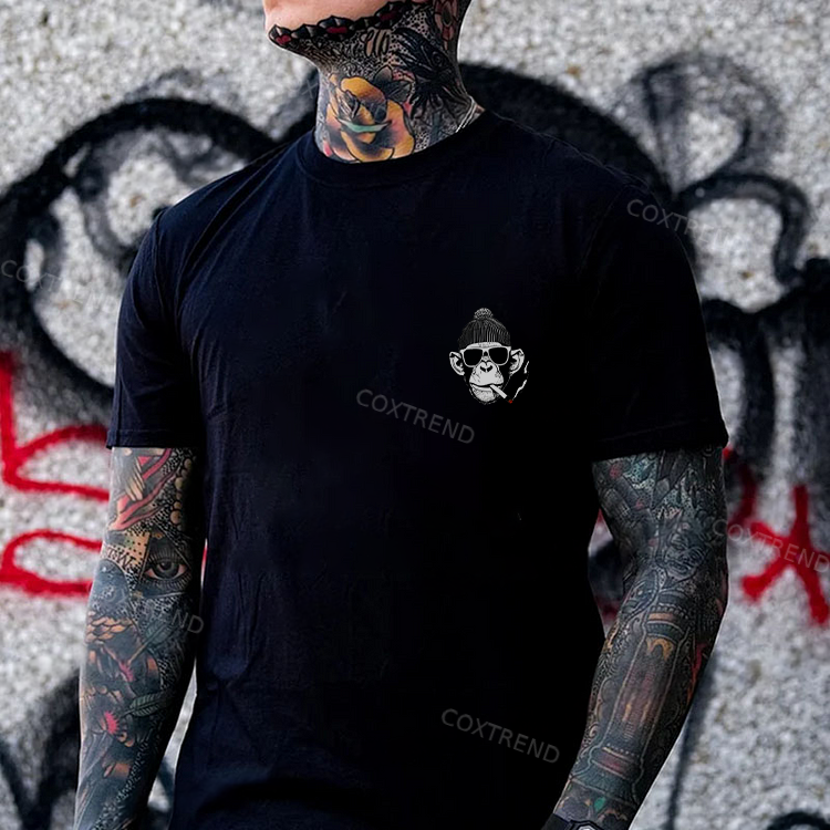 Shit Show Crew Member Printed Men's T-shirt