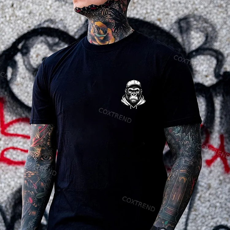 I'm Not Anti-Social I Just Don't Like People Printed Men's T-shirt