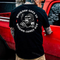 Bourbon Goes In Wisdom Comes Out Printed Men's T-shirt