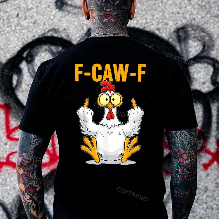F-Caw-F Printed Men's T-shirt