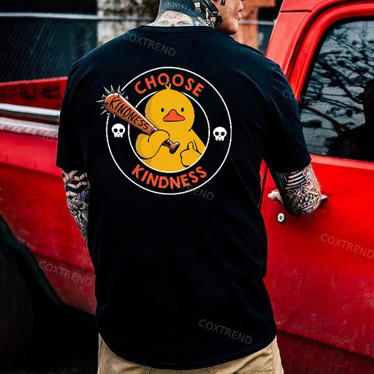 Choose Kindness Printed Men's T-shirt
