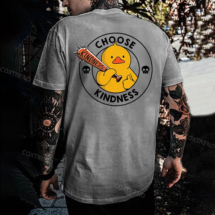 Choose Kindness Printed Men's T-shirt
