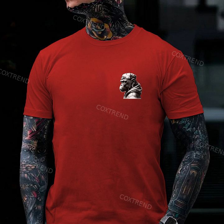 There's A 99% Chance I Don't Care Monkey T-shirt