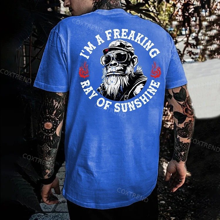 I'm A Freaking Ray Of Sunshine Men's T-shirt