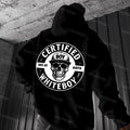 Certified Whiteboy Skull Printed Men's Hoodie