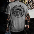 May The Bridges I Burn Light My Way Printed Men's T-shirt