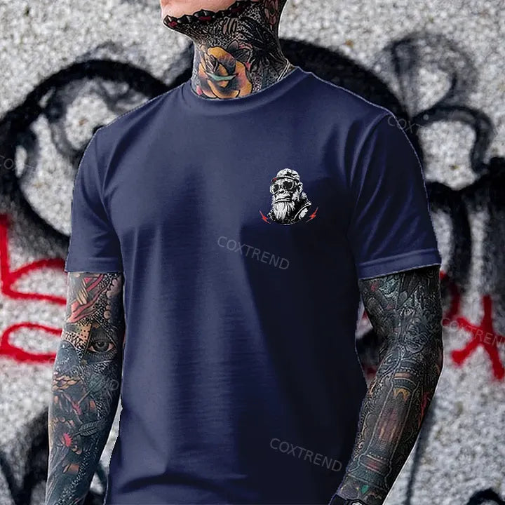 That's A Horrible Idea What Time Printed Men's T-shirt