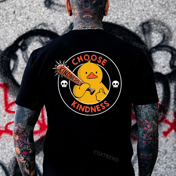 Choose Kindness Printed Men's T-shirt