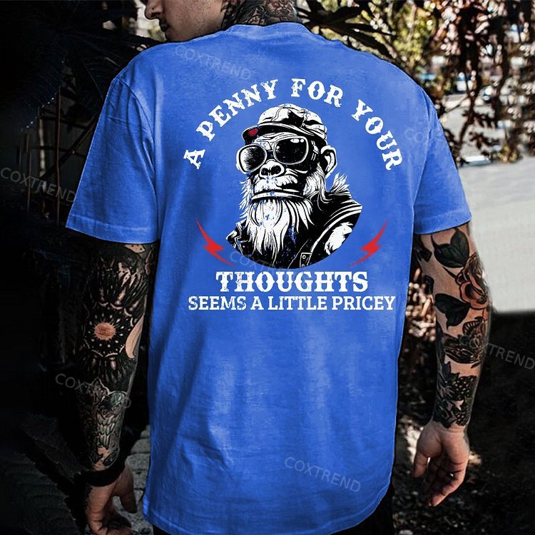 A Penny For You Printed Men's T-shirt