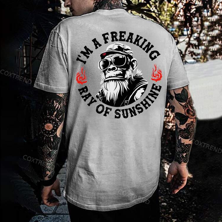 I'm A Freaking Ray Of Sunshine Men's T-shirt