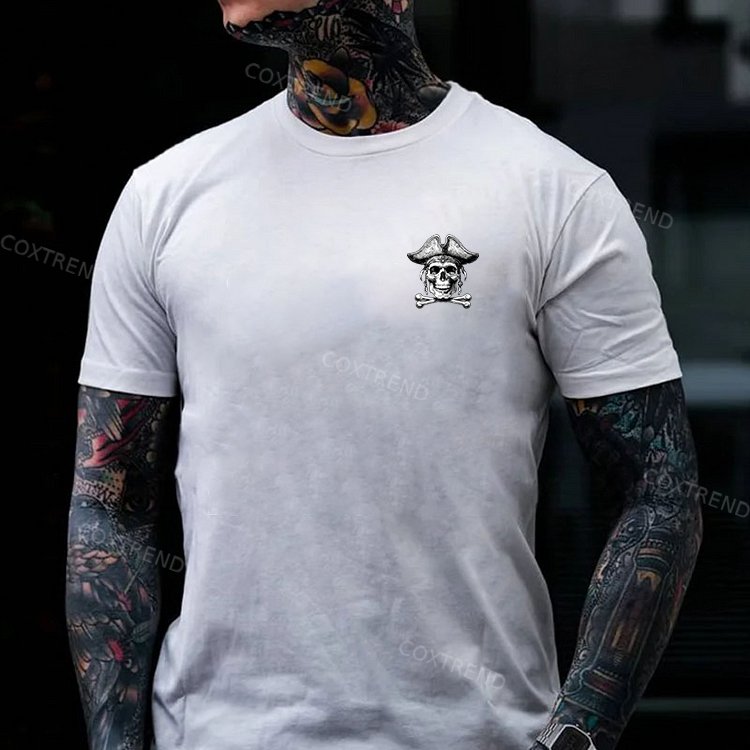 Captain Of The Shit Show  Printed Men's T-shirt